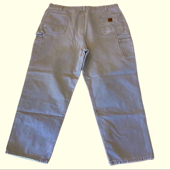 Carhartt Canvas Utility Carpenter Pants Size 40x30 - Picture 5 of 9